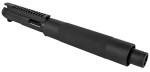 8.3" 9mm Upper Receiver - Black | FLASH CAN | 9" Tube Handguard | Without BCG & CH