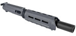 RTB Complete 8.3" 9mm REBEL Upper Receiver - Sniper Grey | Flash Can | Carbine HG | With BCG & CH