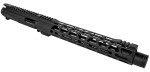 RTB 11" 9mm Upper Receiver - Black | FLASH CAN | 12" M-LOK | Without BCG & CH