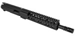 BG 11" 9mm Upper Receiver - Black | A2 | 9" M-LOK | Without BCG & CH