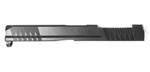 P80 Compact Stripped Slide w/ RMR cut for Glock 17 - Black