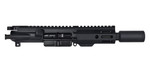 BG Complete 5" 5.56 1:5 Twist Upper Receiver - Black | Flash Can | 4.25" M-LOK | With BCG & CH