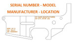 10 PACK | Always Armed Overrun AR-15 80% Lower Receiver - Black ^