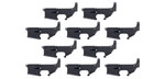 10 PACK | Always Armed Overrun AR-15 80% Lower Receiver - Black ^