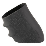 Hogue HandALL universal full-size black rubber grip sleeve for compatible pistols - 3