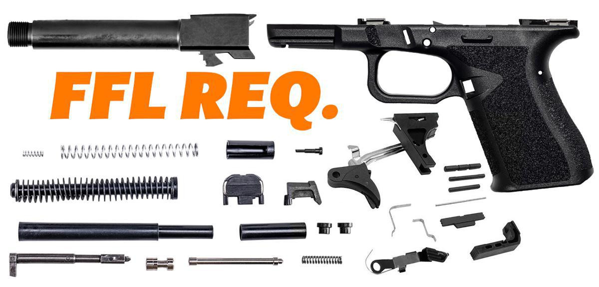 lower parts kit for glock 17, 19, & p80 lower parts kit for glock 17, 19, & p80