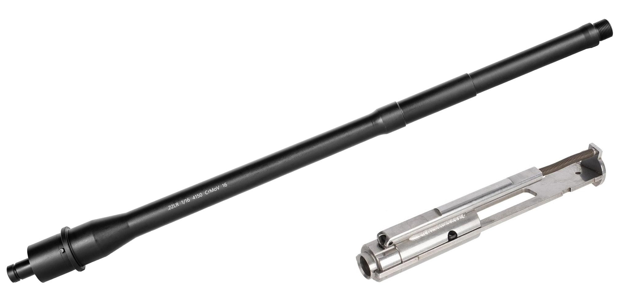 RTB 16 inch 22LR Lightweight Pencil Barrel + Stainless Bolt Group Combo