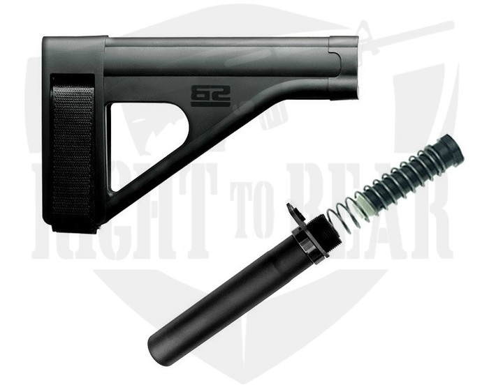 SB Tactical SBM4 Pistol Stabilizing Brace + Pistol Buffer