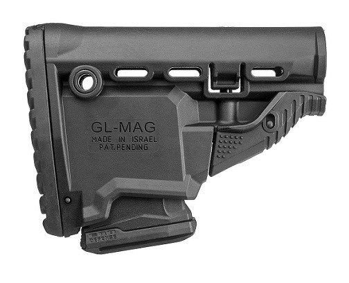 FAB Defense USIQ AR15/M4 Shock Absorbing Buttstock - Black