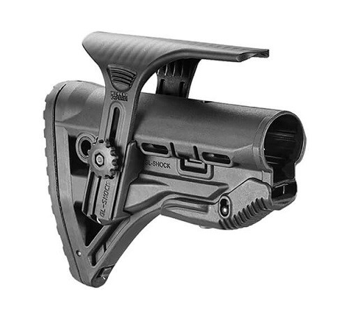 FAB Defense USIQ AR15/M4 Shock Absorbing Buttstock - Black