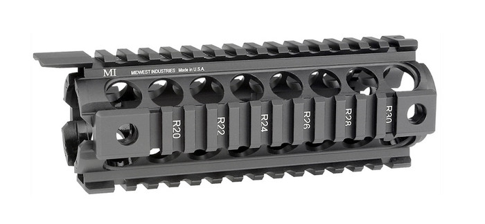 Midwest Industries Gen2 Two Piece Drop-In Handguard - Mid-Length