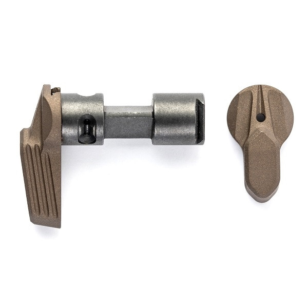 Radian Talon Ambidextrous 45/90 Safety Selector - 2-Lever Kit - Brown