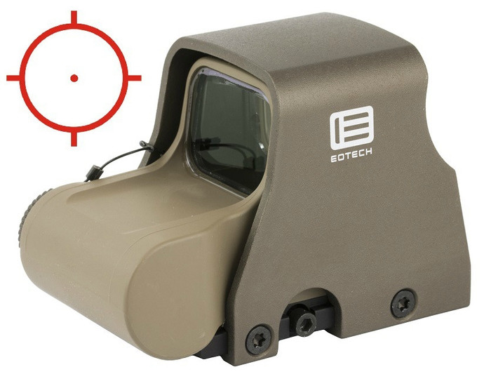 トイガン eotech EXPS EOTech EXPS3-2 Tan Holographic Sight 68 MOA Ring (2) 1 MOA