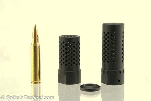 Spikes Tactical R2 Muzzle Brake, 5.56