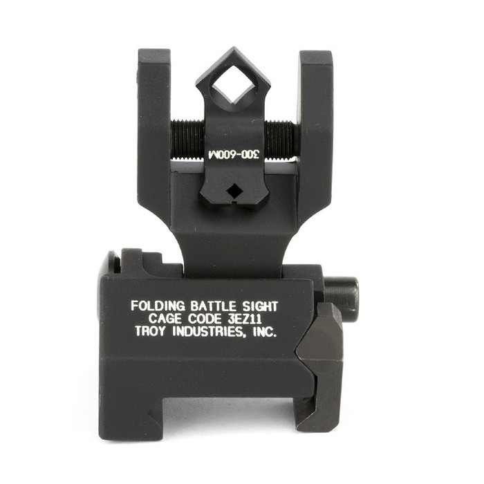 Troy Folding Battle Sight - Front - M4 Style - Black