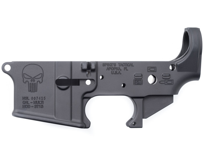 Spike's Tactical Stripped Lower (Multi) Forged- Honey Badger