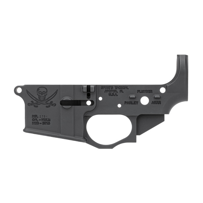 Spike's Tactical Stripped Lower (Multi) Forged- Pirate Calico Jack