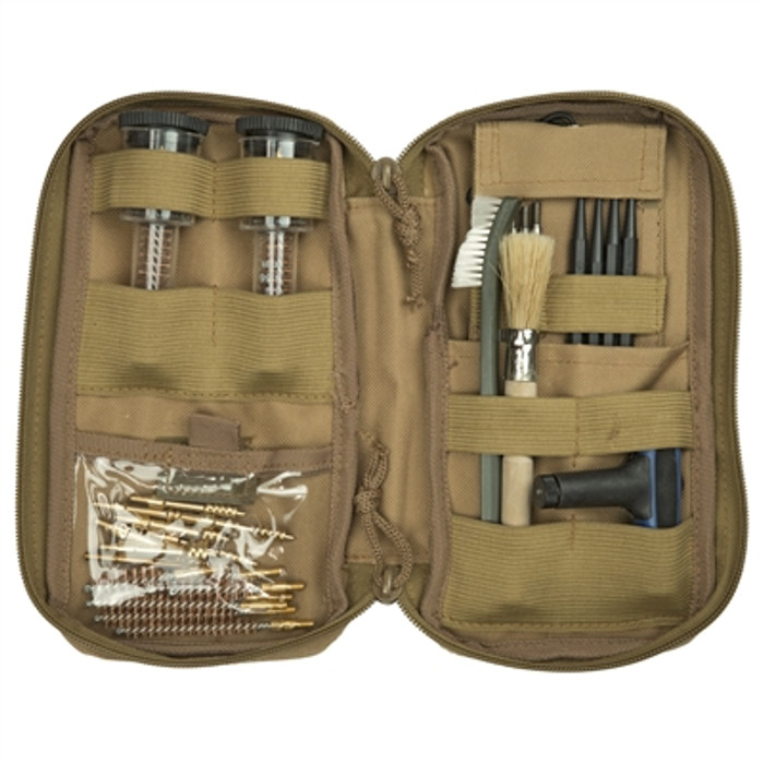 Birchwood Casey Rifle And Handgun Range Cleaning Kit - Zippered Soft-Sided Case