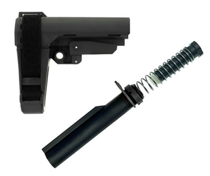 SB Tactical SBA3 Adjustable Pistol Brace + TS Buffer Tube Kit SB Tactical SBA3 Adjustable Pistol Brace + TS Buffer Tube Kit