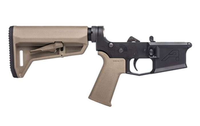 Aero Precision M4E1 Complete Lower Receiver w/ MOE SL Grip & SL-K Carbine Stock - FDE