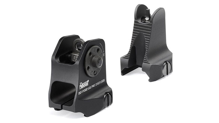 Daniel Defense Rail Mounted Fixed Sight - Rear