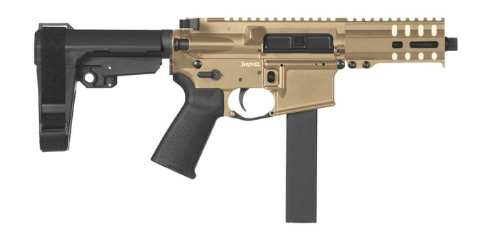 CMMG Pistol Banshee 300 MK9 Colt Pattern 9mm - Delayed Blowback - FDE