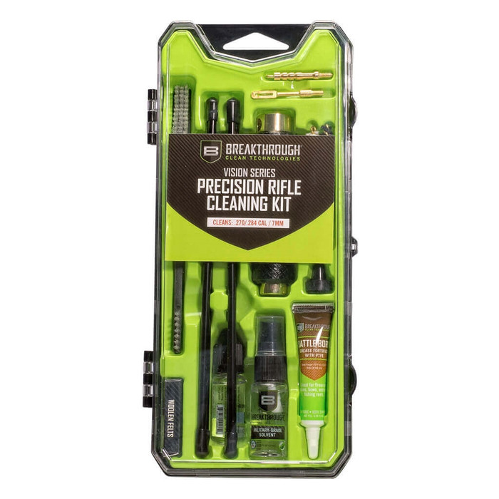 Breakthrough Vision Series Hard-Case Precision Rifle Cleaning Kit - .270 / .284 Cal / 7mm