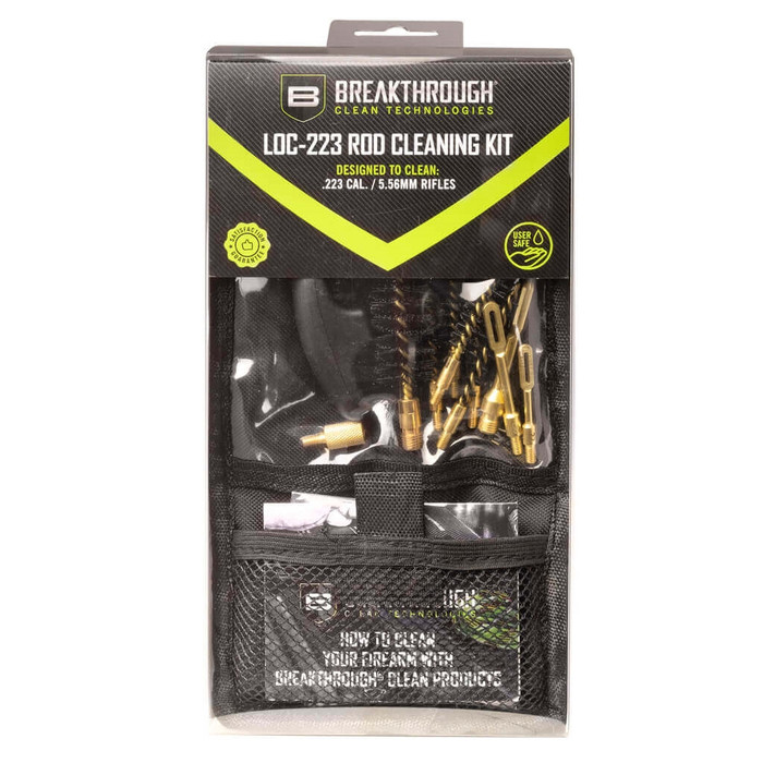 Breakthrough LOC-223 Rod Cleaning Kit (Black)