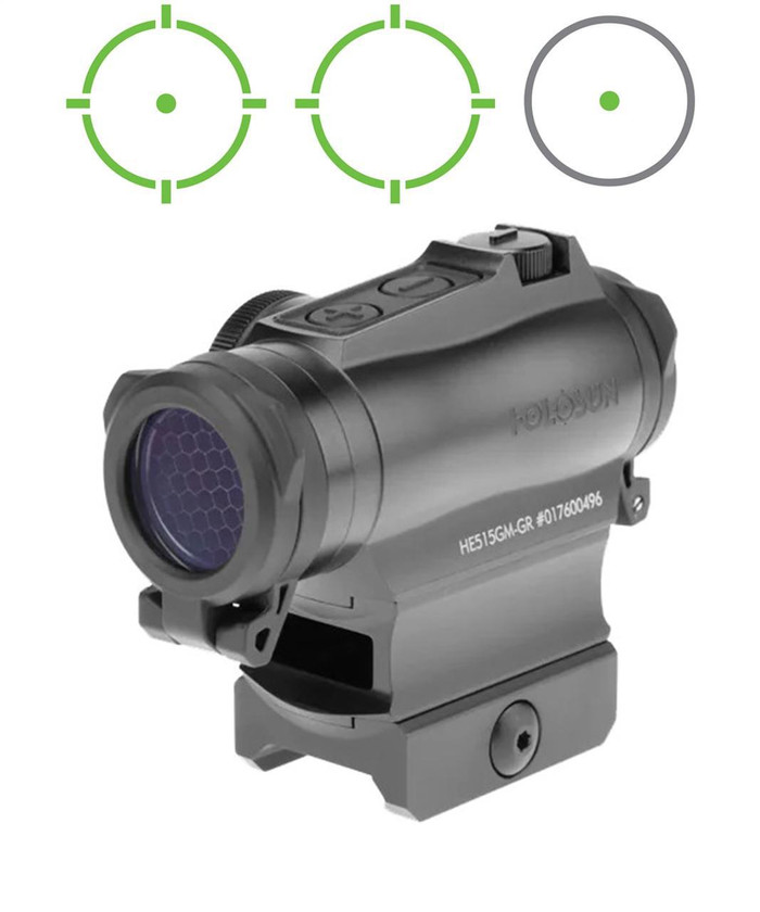 Holosun Paralow HS515CM Solar Red Dot - 1/3 Co-Witness - 2MOA