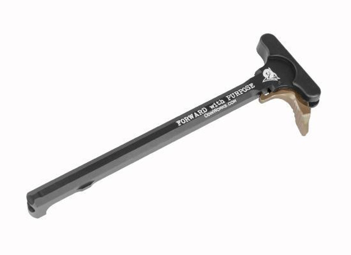 ODIN Works AR-15 XCH Complete Extended Charging Handle - Tan