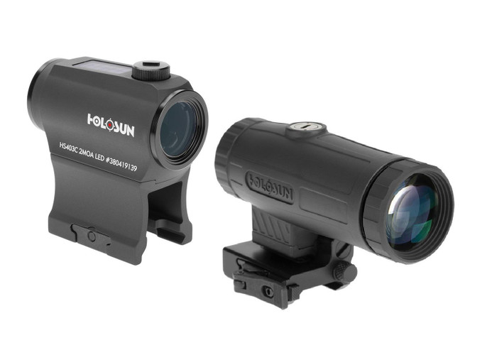 Holosun HS403C Solar-Powered Micro Red Dot Sight - 1/3 Co-Witness