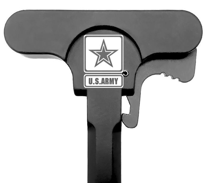 将官肩章ペアx4 レプリカ Engraved Charging Handle Mil Spec 7075 - Molon Labe Spartan その他