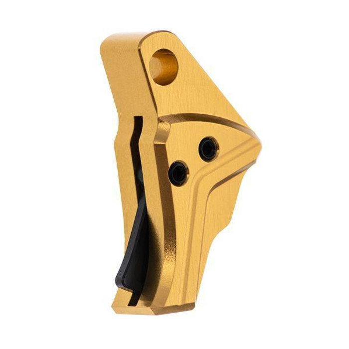 TYRANT DESIGNS I.T.T.S.-Glock Trigger Glock 43, 43x, 48 -Gold-Black - Screw / Safety