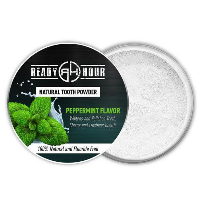 Ready Hour Natural Tooth Powder - Mint Flavor