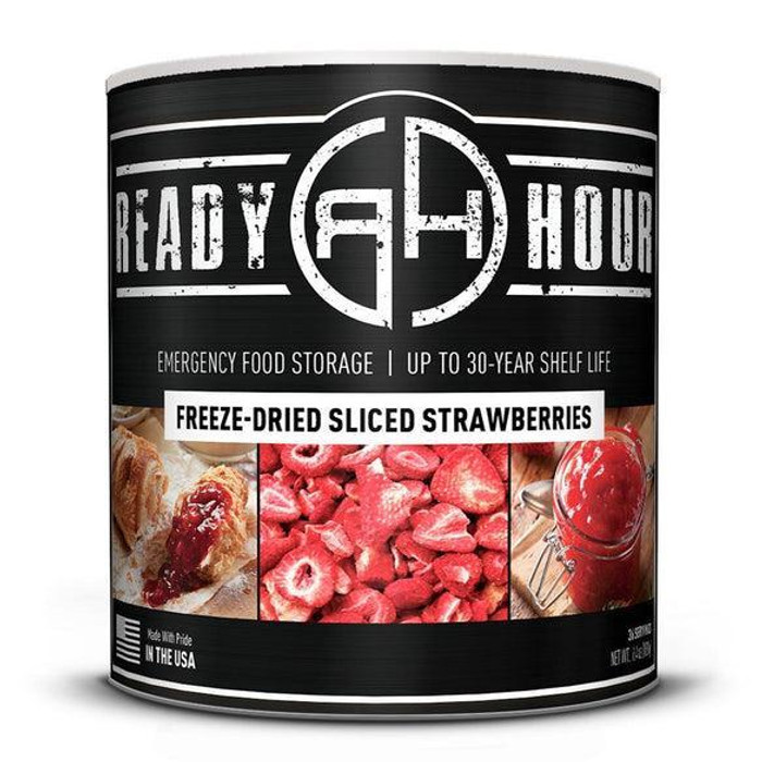 Ready Hour Freeze-Dried Sliced Strawberries (36 servings)