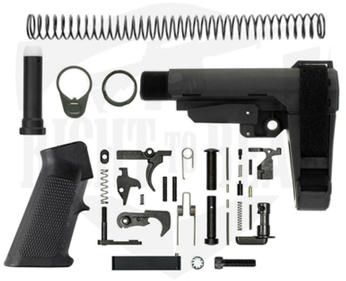 BN - SBA3 Pistol Lower Build Kit - Adjustable Pistol Brace