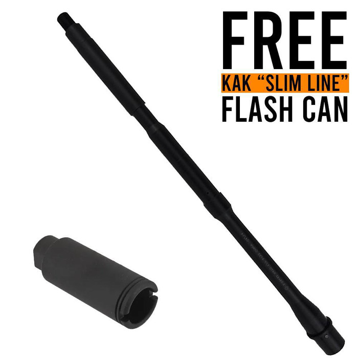 16" M4 5.56 Carbine Barrel + Free KAK Flash Can