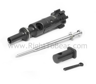 M16/AR15 Bolt Completion Kit: 9310 Steel | Black Nitride Finish