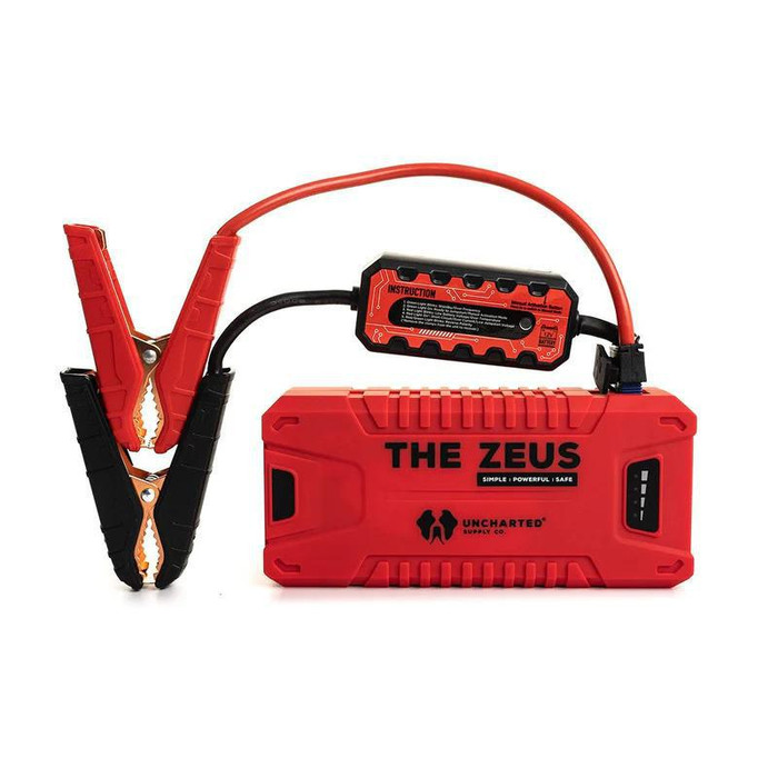 Uncharted The Zeus - Portable Jump Starter & USB Charger Uncharted The Zeus - Portable Jump Starter & USB Charger