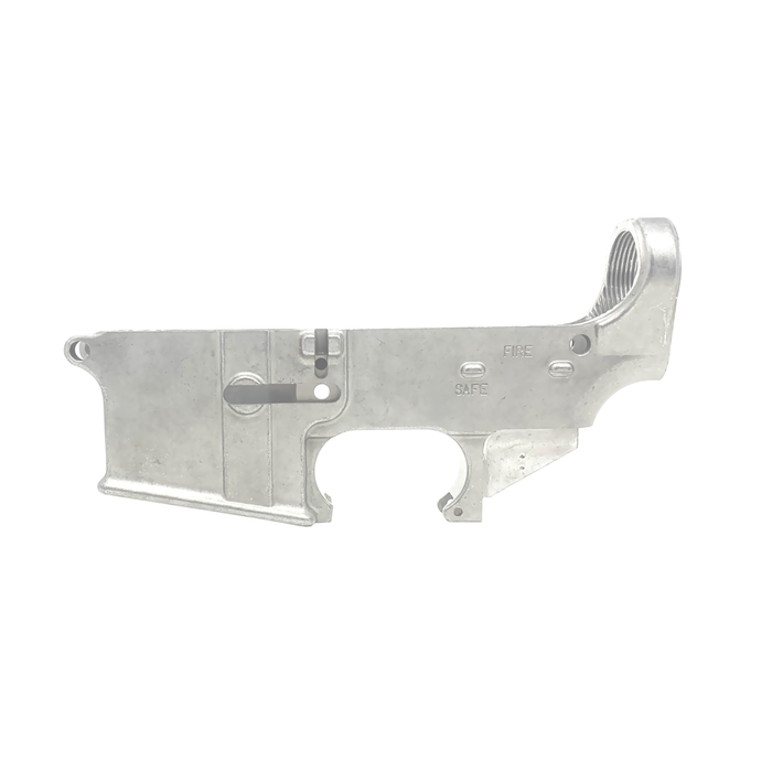 AR15 Raw 80% Lower Receiver - Fire / Safe Engraved - Serial Number / Model / Mfg Engraving ^