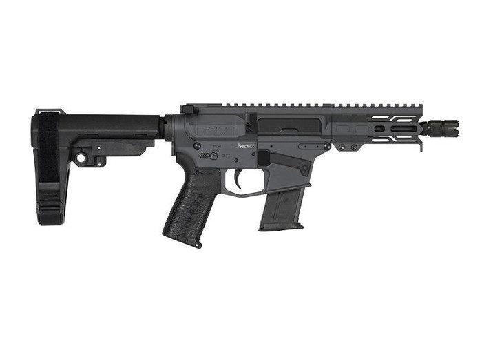 CMMG Pistol Banshee MK57 - Delayed Blowback -  5.7 X 28MM - Sniper Gray
