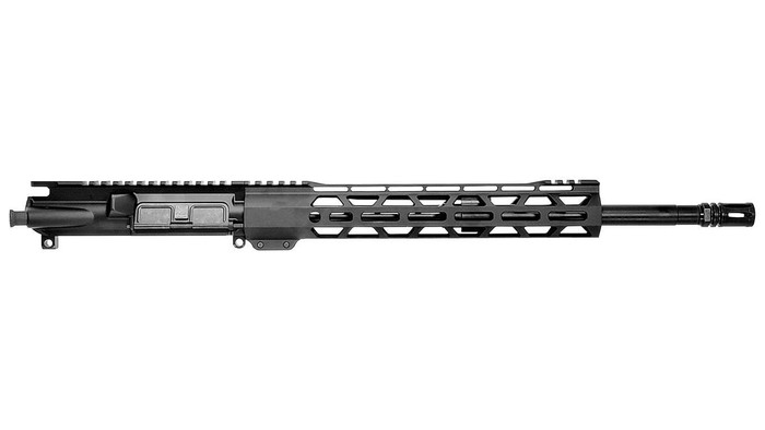 RTB 16" 5.56 Upper Receiver - Black | A2 | 12" M-LOK | Without BCG & CH