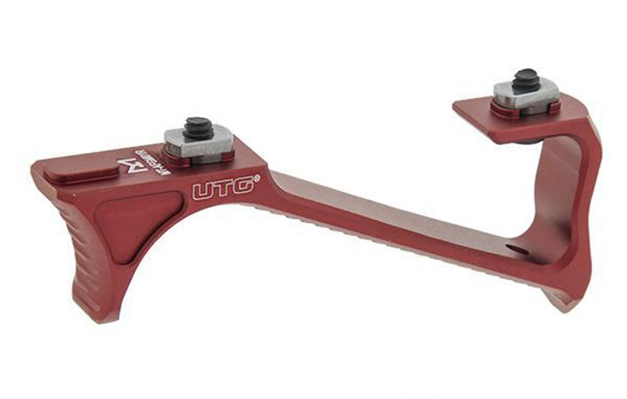 UTG M-LOK Ultra Slim Angled Foregrip Matte Red UTG M-LOK Ultra Slim Angled Foregrip Matte Red