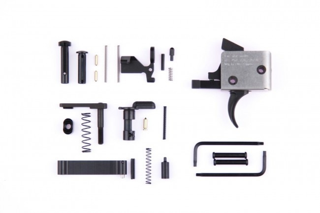 CMC Single Stage Match 3.5 lb - Flat Trigger + Lower Parts Kit