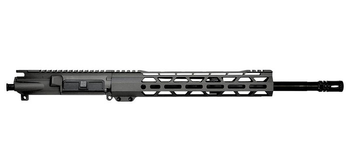 RTB 16" 5.56 Upper Receiver - Tungsten | A2 | 12" M-LOK | Without BCG & CH