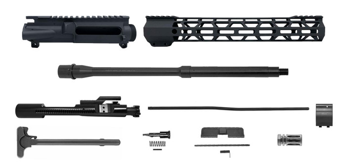 RTB Upper Build Kit 16" 5.56 Upper Receiver - Sniper Gray | A2 | 13.5" M-LOK | With BCG & CH