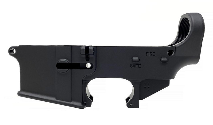 *BLEMISHED* AR15 Anodized 80% Lower Receiver - Fipe / Safe Engraved - Serial Number / Model / Mfg Engraving ^