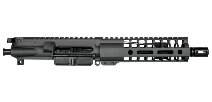 BG Complete 7.5" 5.56 Upper Receiver - Sniper Grey | A2 | 7" M-LOK | With BCG & CH