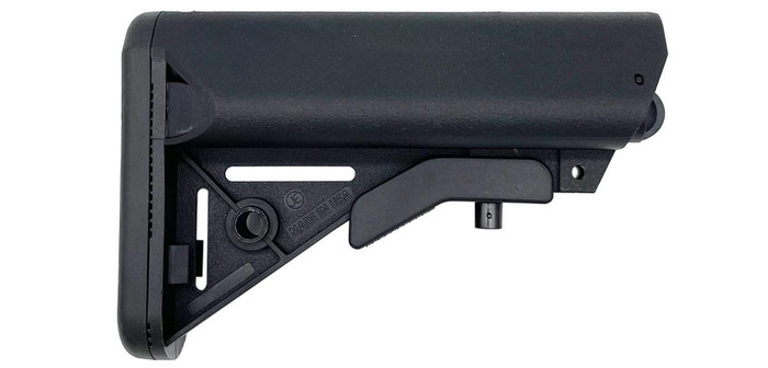 TS AR-15 Mil-Spec Carbine Stock Collapsible Polymer - Black