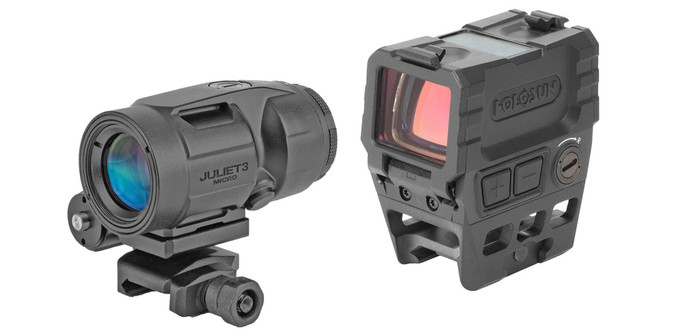 Red Dot Combo | P-11 1x20mm w/ 22mm 3x Magnifier JUILET3